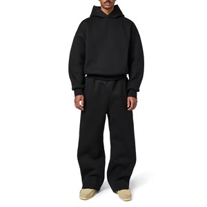 Conjunto Deportivo de Invierno Unisex para Hombre, Pantalones Deportivos, Sudadera con Capucha Extra Grande, 100% Algodón, Impresión Personalizada - Product Image 5