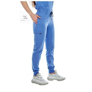 Pantalon de gommage médical tissé confortable avec poches - Product Image 2
