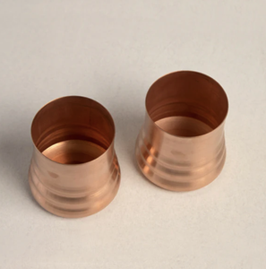 Vaso de Cobre Puro Premium, Ecológico, Reutilizable, Portátil, Diseño Contemporáneo para Todas las Estaciones, Uso en Hogar, Oficina, Restaurante, Hotel - Product Image 4