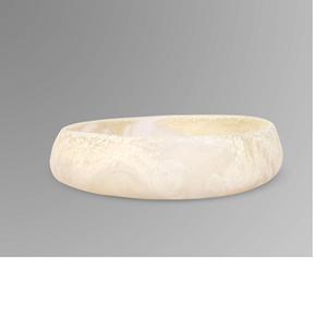 Bol de service en résine écologique poli à la main, plat personnalisé, couleur personnalisée, passe au lave-vaisselle, pour les fêtes, usage domestique, fabriqué en Inde - Product Image 5