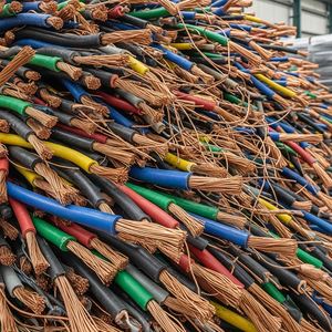 Chatarra de Cable de Cobre Aislado con PVC para Suministro a Granel, Alta Pureza, Recuperación Industrial, Limpia - Product Image 6