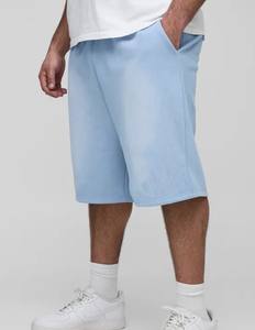 Pantalones cortos de último diseño de color claro personalizados con su propio diseño para hombres con bolsillos laterales, uso al aire libre, entrenamiento que absorbe la humedad - Product Image 4