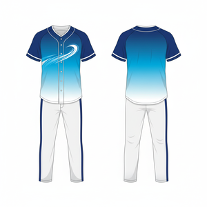 Uniforme de Béisbol de Alto Rendimiento, Ropa de Equipo Personalizada al por Mayor, Impresión por Sublimación, 100% Poliéster de Secado Rápido, Logotipo Personalizado - Product Image 1