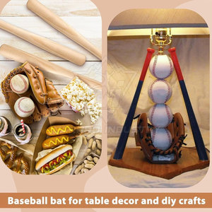 Bate de béisbol duradero, equipo de bateo de madera ligero, bate deportivo profesional para entrenamiento, práctica y juegos de béisbol - Product Image 5