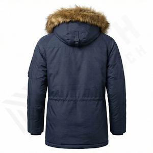 เสื้อแจ็คเก็ตพาร์กาคลาสสิกสำหรับผู้ชาย คอตั้ง ปรับแต่งได้ พรีเมียม เสื้อโค้ทกันหนาว กันลม อุ่นสบาย - Product Image 2