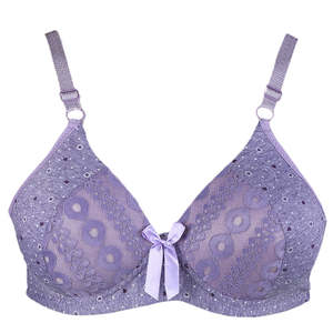 บราโฟมสำหรับผู้หญิง (UA-501) - สีม่วง - Product Image 1