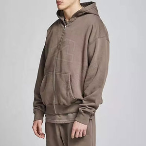 Sudaderas con Capucha Unisex de Poliéster/Algodón Ecológicas, Impermeables, Transpirables, con Bolsillo, de Alta Calidad para Hombre y Mujer, en Negro y Gris, Personalizables - Product Image 6