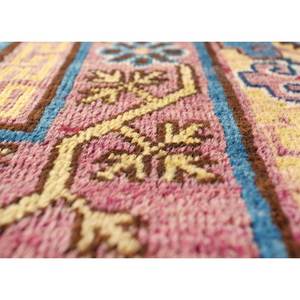 Alfombra de Lana Azul Anudada a Mano Aalam Paem-90 para Decoración de Sala de Estar, Pasillo, Alfombra Rectangular Hecha a Mano con Medallón - Product Image 3