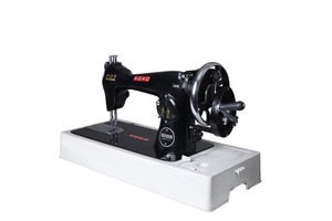 Machine à coudre domestique XOXO, à commande manuelle, point de verrouillage, configuration à plat, mécanisme d'alimentation manuel, nouvelle usine de fabrication - Product Image 3