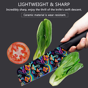 Cuchillo de Chef Personalizado con Hoja de Cerámica, Entrega Rápida, Alta Calidad, Premium, Apto para Lavavajillas, Ambidiestro - Product Image 5