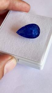 Tanzanite naturelle Coupe poire Tanzanie origine AAA qualité excellent lustre belle couleur parfaite pour toute fabrication de bijoux à bas prix - Product Image 3