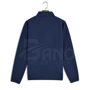 Chaqueta Cortavientos de Invierno de Alta Calidad para Hombre, Transpirable, de Secado Rápido, con Logotipo Frontal, Material de Poliéster/Nailon - Product Image 2