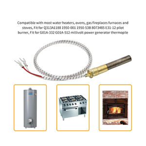 เครื่องกำเนิดไฟฟ้าเทอร์โมไพล์ขนาด 24 นิ้ว 750 มิลลิโวลต์ รุ่น Q313A สำหรับเตาผิงแก๊ส เครื่องทำน้ำอุ่น เครื่องทอดแบบใช้แก๊ส ชุดเทอร์โมคัปเปิล - Product Image 4