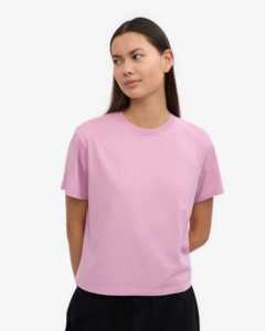 Camiseta básica recortada para correr y Yoga de manga corta personalizada, Camiseta deportiva de entrenamiento para mujer - Product Image 6