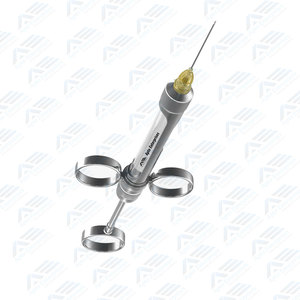 Seringue d'injection dentaire manuelle en acier inoxydable, auto-aspirante, 1,8 ml, cartouche d'anesthésie chirurgicale réutilisable à vie - Product Image 2