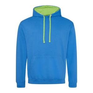 Nouveau sweat à capuche contrasté pour homme - Brodé, 100% coton molletonné, écologique, vente en gros, sweat à capuche personnalisé de marque - Product Image 2