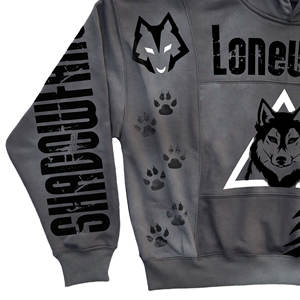 Sudaderas con Capucha para Hombre, Estilo Acid Wash, con Cordón Ajustable, Impresión Digital, Algodón y Poliéster, Talla Grande, Ropa de Invierno, Venta al Por Mayor 2026 - Product Image 4