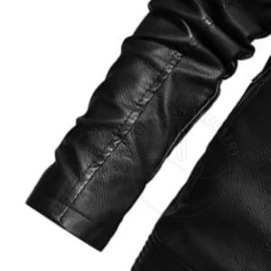 Veste en cuir pour jeunes européens et américains avec poches à glissière tissu en toile dernière conception pour la saison de printemps vente en gros - Product Image 6