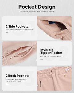 กางเกงขาสั้นออกกำลังกายผู้ชายผ้าฝ้าย 100% สไตล์ใหม่ปี 2025 ขายส่ง รับสกรีนโลโก้ กางเกงกีฬาผ้าตาข่ายไนลอนสำหรับวิ่งและใส่ลำลอง - Product Image 4