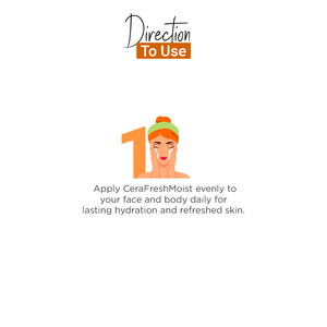 Crème hydratante pour le visage CeraFreshMoist Advanced Ceramide, réparatrice de la barrière cutanée, pour peaux sèches, déshydratées et sensibles, OEM ODM - Product Image 4