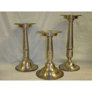 Five Arms Pillar Aluminum Gold Plated Candle Holder Modern Premium Quality Gold Plated Aluminum Candle Holder - Product Image 5