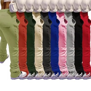 Joggers informales de cintura alta para mujer OEM ODM: Pantalones deportivos con bolsillos y cordón con decoración de logotipo de encaje - Product Image 2