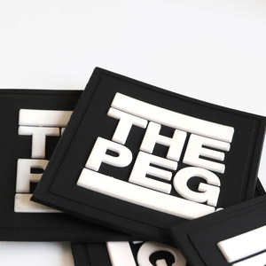 Vente en gros 2025 sur mesure OEM nouveau design Usine vendant 3D Silicone personnalisé marque Logo 3d étiquette en PVC souple patch en caoutchouc - Product Image 3