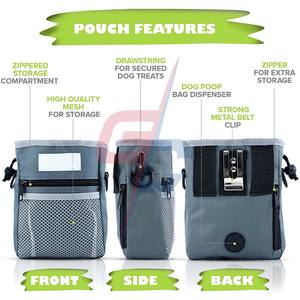 2026 Multifunctional High Quality Waterproof Lightweight Dog Walking Bag & Training <b>Treat</b> Pouch with Magnetic and Zipper Closure - Product Image 5