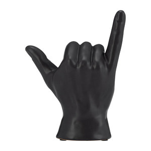 Escultura de gestos de mano, Color figurita de negro para decoración del hogar, estatua, escultura de diseño de regalo para decoración del hogar y la Oficina, calidad Premium - Product Image 5