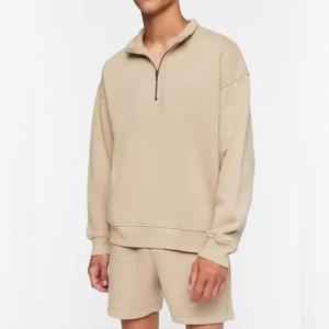 Sudaderas ajustadas con media cremallera para hombre superventas Ropa bordada de invierno cómoda a un precio - Product Image 6