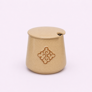 Azucarera de Porcelana y Cerámica Cloud Modif con Detalles Metálicos para Uso Comercial en Restaurantes y Bodas - Product Image 1