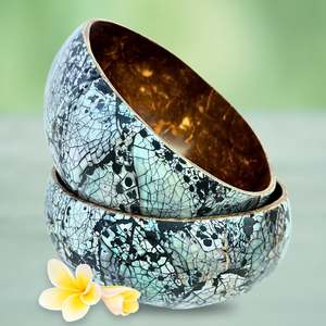 Tazón de Cáscara de Coco Hecho a Mano Ecológico, Tazón de Coco Natural y Sostenible para Uso en el Hogar, Cocina, Restaurante y Cafetería - Product Image 6