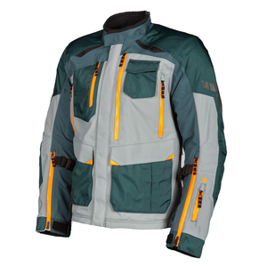 Chaqueta de protección de moto gris para hombre, impermeable, para todas las estaciones, chaquetas textiles Cordura para motocicleta de aventura - Product Image 3