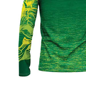 เสื้อตกปลาแขนยาวพิมพ์ลายตามสั่งสำหรับกิจกรรมกลางแจ้ง แห้งเร็ว ระบายอากาศได้ดี ผลิตจากโพลีเอสเตอร์ 100% ป้องกันแสงแดด UPF 50 สำหรับทุกเพศ - Product Image 4