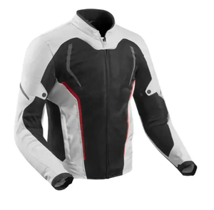 Veste en Cordura avec logo personnalisé, fabrication au Pakistan, design 2026, veste de course de moto personnalisée OEM en Cordura. - Product Image 4