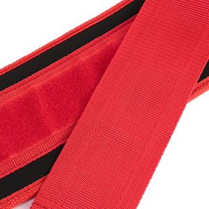 Vente en gros de ceinture d'haltérophilie couleur avec logo personnalisé protection complète matériau en cuir de vache 8mm d'épaisseur pour le levage de puissance - Product Image 4