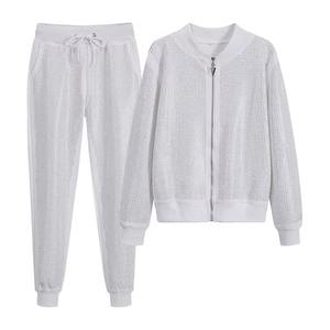 Gran oferta, cómodo y elegante, de la más alta calidad, respetuoso con el medio ambiente, ropa exterior para adultos, chándales con diamantes de imitación, estilo Hip Hop para el invierno - Product Image 5