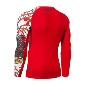 Rashguard – Protection contre les éruptions cutanées pour hommes, produit personnalisé, prix d'usine, meilleure vente, nouveau Design, Protection Uv, Rashguard pour hommes, Offre Spéciale - Product Image 5
