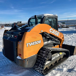 Chargeuse compacte TV450B d'occasion Machines de construction d'origine Mini chenille avec moteur FPT Mini chargeuse d'occasion - Product Image 2