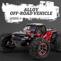 F12004 RC Cars Brushed RC Bigwheel Off-Road Cars Modelo de alta velocidad 4WD 2,4 Ghz Control remoto Vehículo de carreras Adulto RC Hobby Regalos
