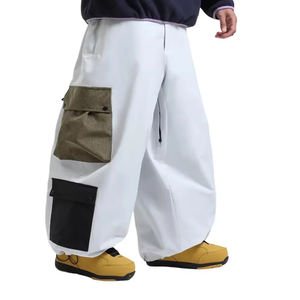 Pantalones de Esquí Estampados para Invierno, Tejido Impermeable y Cortavientos, Secado Rápido, Estilo Holgado, Tallas Grandes, Precios al por Mayor - Product Image 2