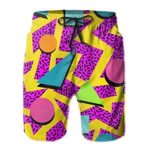 2025 été nouveau géométrique 3d numérique imprimé Shorts décontracté Shorts à la mode marque bord de mer vacances plage Shorts Couple même Style - Product Image 4