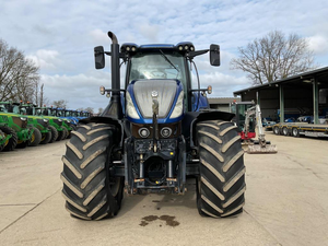 Holland T7.315 Tractor de oruga para caminar usado Tractor de jardín 315HP FPT Motor 4WD Gear Drive con bomba y caja de cambios - Product Image 3