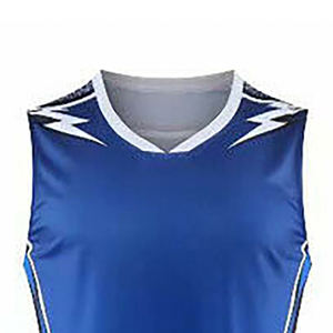 100% polyester matériel de haute qualité meilleur design personnalisé vêtements de sport de plein air uniforme de basket-ball pour les hommes - Product Image 6