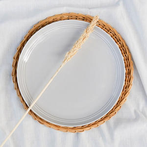 Latest Design <b>Snowflake</b> Rattan <b>Placemats</b> Dinner Decor Natural <b>Placemat</b> Dish Tablemats From Vietnam Factory - Product Image 5