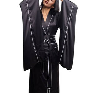 เสื้อคลุมผ้าไหมสำหรับผู้หญิงเสื้อคลุมผ้าไหมดีไซน์สวย - Product Image 5