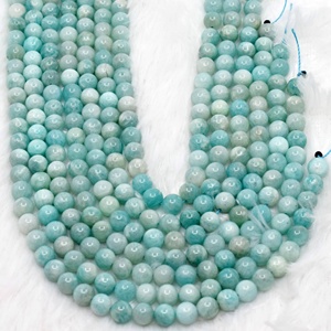 Amazonite AA 8mm Round Beads Gemstone Decoration Colorful Natural <b>Stone</b> From Top Supplier Anshul Impex - Product Image 1