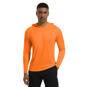 Camisas de pesca al aire libre manga larga personalizada con capucha UPF50 resistente a los rayos UV secado rápido sublimación impresa ropa de rendimiento transpirable - Product Image 3