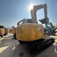 Mini-excavatrice Caterpillar CAT 307E2 d'occasion, 7 tonnes, excavatrice hydraulique sur chenilles avec moteur d'origine, vente de matériel de construction