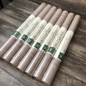 Pour York Wallquest Style Européen Double Rouleaux De Papier Peint Lot 7 Lavande Préencollé PVC Revêtement Mural Rayures Floral Damas - Product Image 1